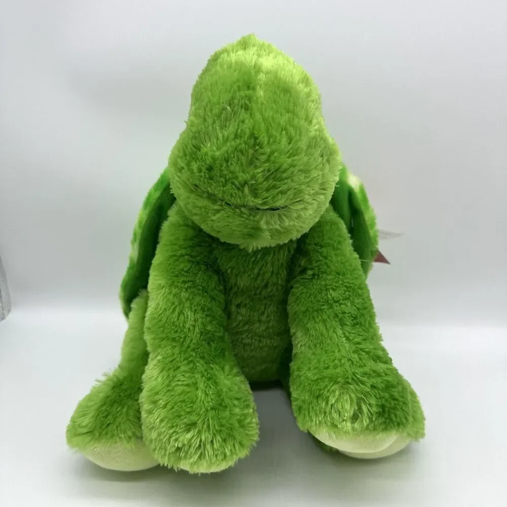 Aurora World Green Turtle Sitting Plush Stuffed Animal 13